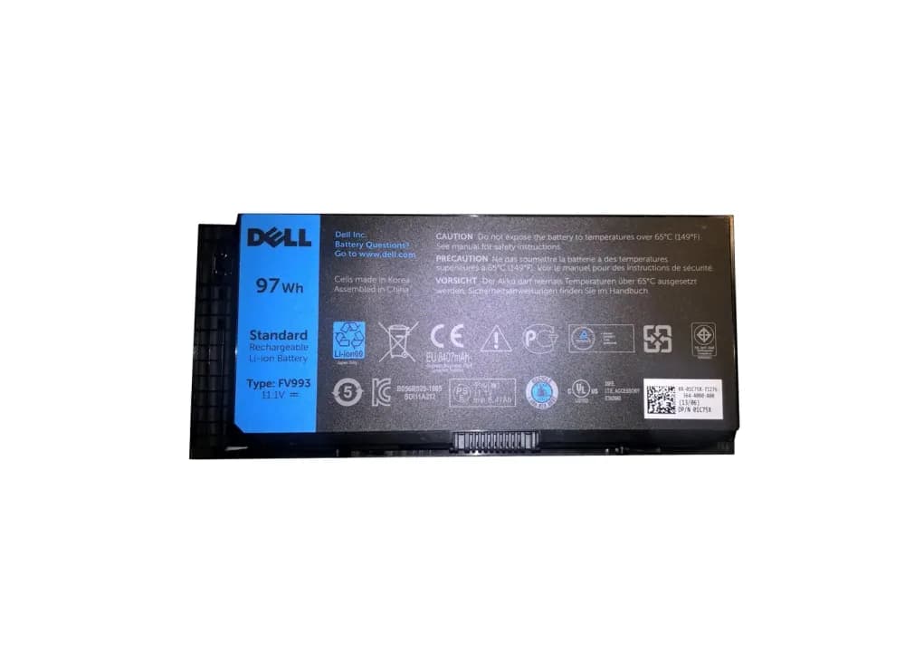 1C75X - Dell 6-Cell 97WHr Li-Ion Battery for Precision M4600 M6600
