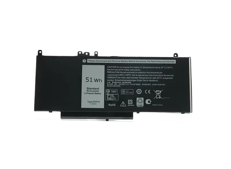 G5M10 - Dell 4-Cells 51Wh 6800mAh 7.4V Lithium-Ion (Li-Ion) Battery