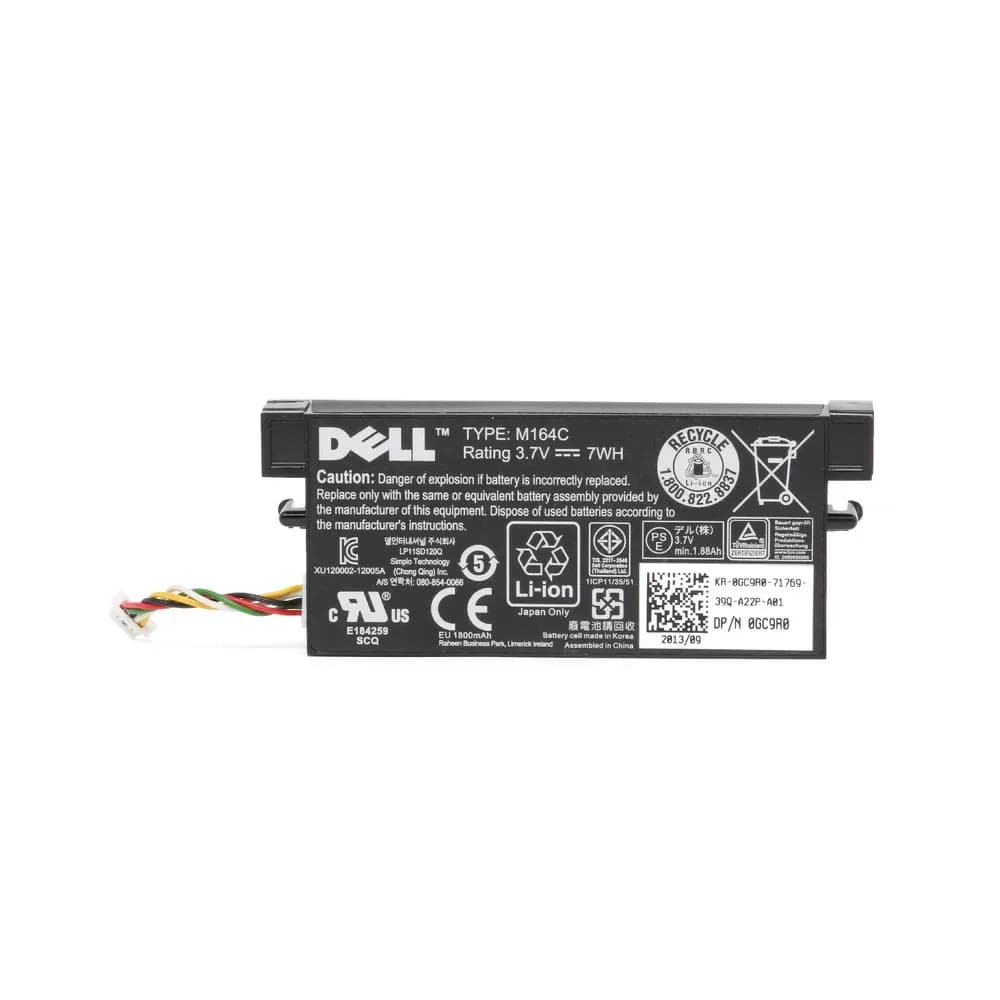GC9R0 - Dell Battery 3.7V 7Wh for Perc 5 / E 6 / E H700 H800
