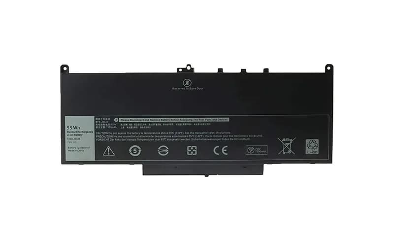 J60J5 - Dell 7080mAh 55Wh 7.6V Li-Ion Rechargeable Battery