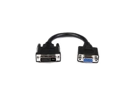 DVIVGAMF8IN - StarTech 8in DVI to VGA Cable Adapter DVI-I Male to VGA Female