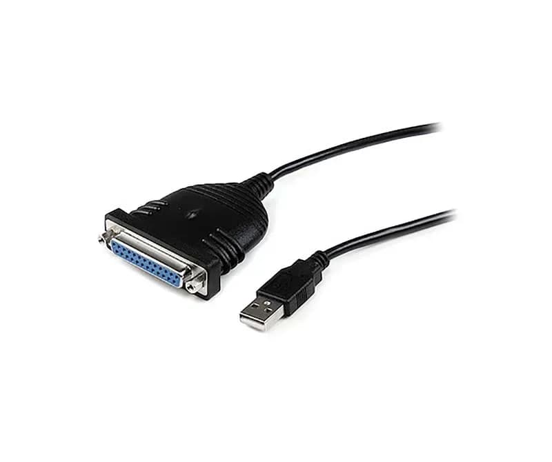 ICUSB1284D25 - StarTech 6ft USB to DB25 Parallel Printer Adapter Cable M/F
