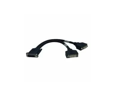 P576-001 - Tripp Lite 1ft DMS-59 to Dual DVI Splitter Y Cable (M to 2x DVI-I F)