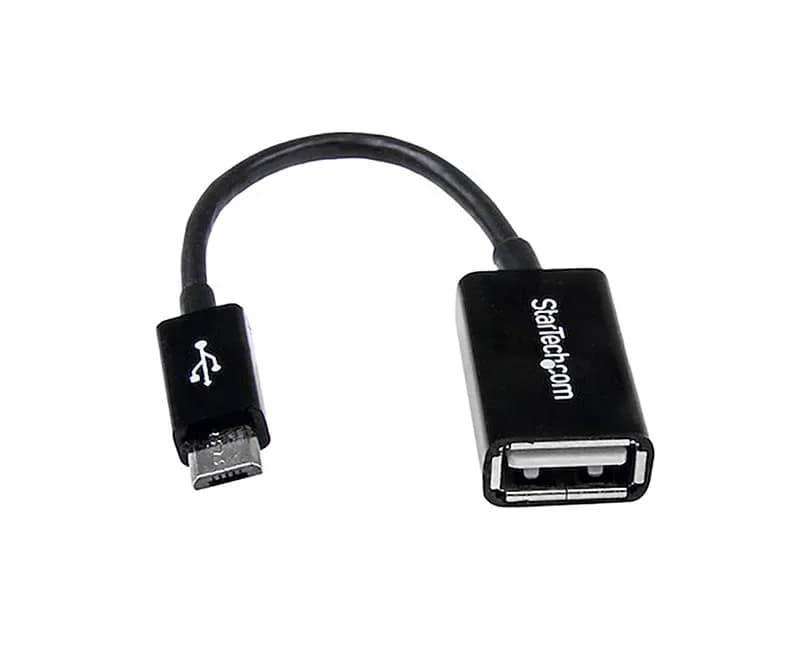 UUSBOTG - StarTech 5in Micro USB to USB OTG Host Adapter M/F