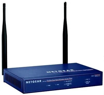 WAG102 - Netgear ProSafe IEEE 802.11a/b/g Dual-Band 2.4/5GHz 54Mbit/s 1 x Port PoE 10/100Base-TX External Antennas Wireless Access Point