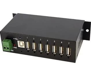ST7200USBM - StarTech 7 x Ports USB 2.0 Metal Industrial Hub