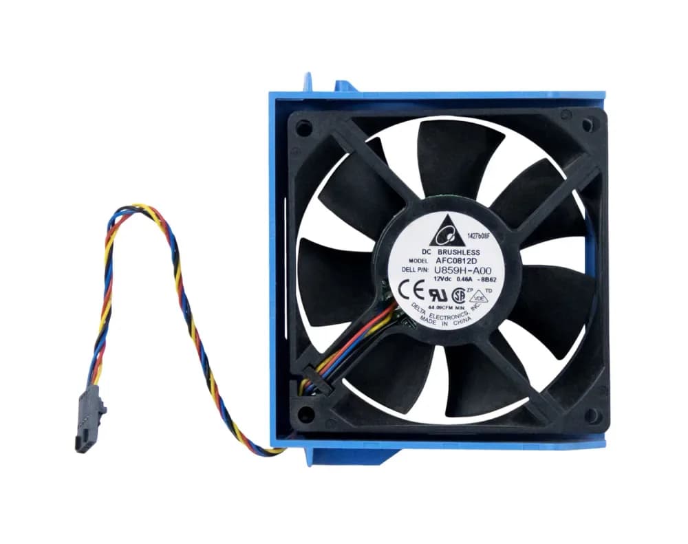 U859H - Dell Precision T7500 Fan and Shroud Assembly