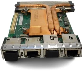 4JRVY - Dell i350 2 x Ports 10GBase-T + 2 x Ports GE Network Daughter Card for PowerEdge R620 / R830 / R720