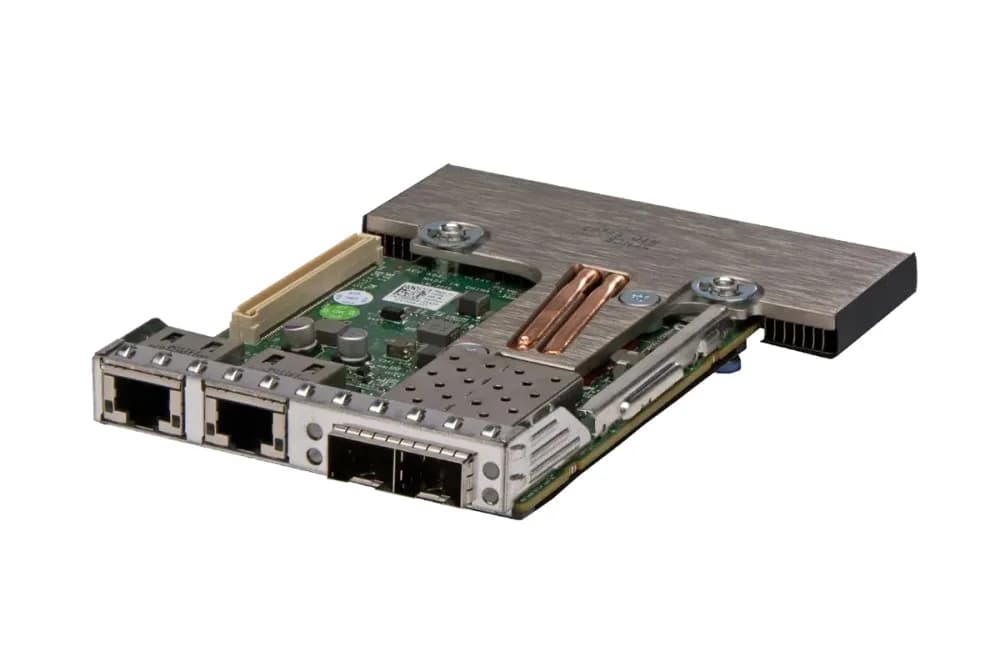 MT09V - Dell Broadcom 57800s 2 x Ports 10GbE SFP+ + 2 x Ports 1GbE RJ-45 Converged Network Daughter Card