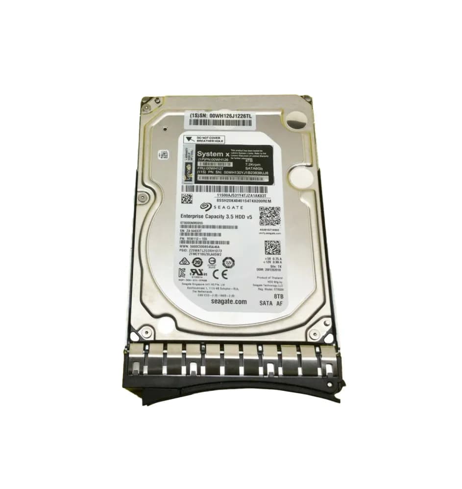 00WH126 - Lenovo 8TB 7200RPM SATA 6Gb/s 3.5-in Hard Drive