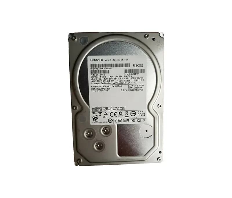 0F10452 - HGST 2TB 7200RPM SATA 3Gb/s 3.5-in Hard Drive