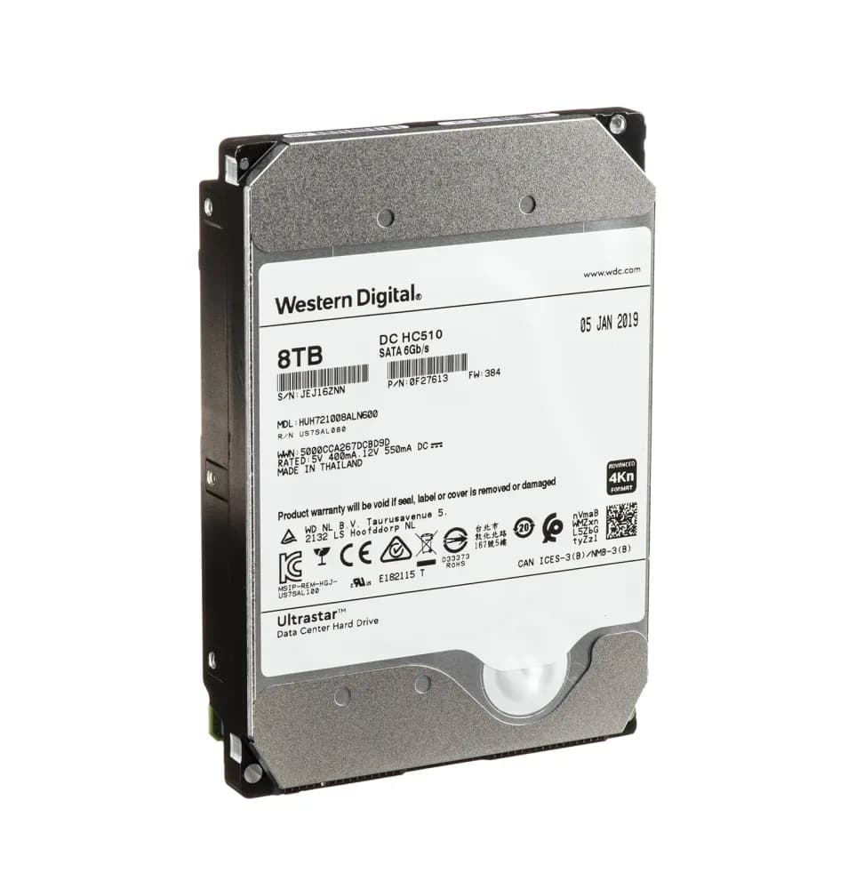 0F27613 - HGST 8TB 7200RPM SATA 6Gb/s 3.5-in Hard Drive