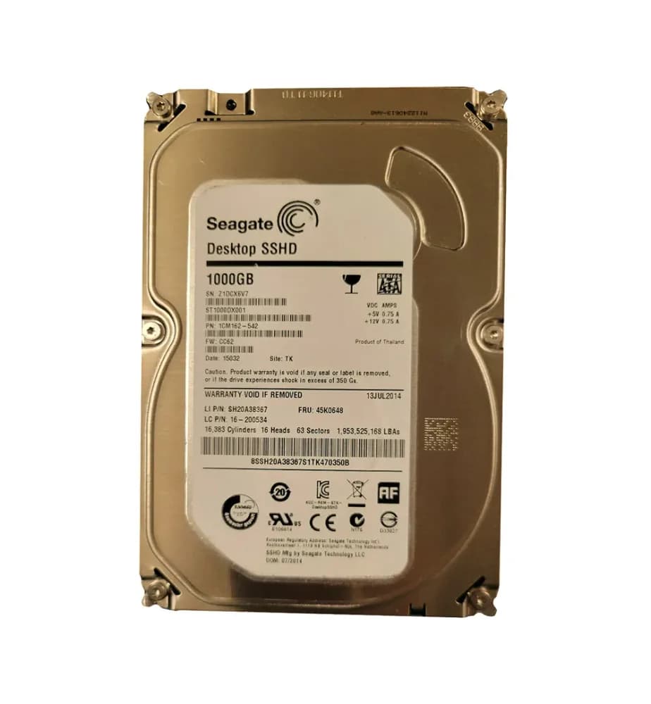 1CM162-542 - Seagate 1TB 7200RPM SATA 6Gb/s 3.5-in Hard Drive