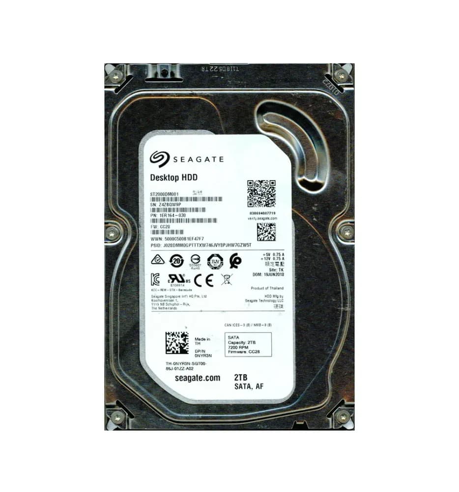 1ER164-030 - Seagate 2TB 7200RPM SATA 6Gb/s 3.5-in Hard Drive