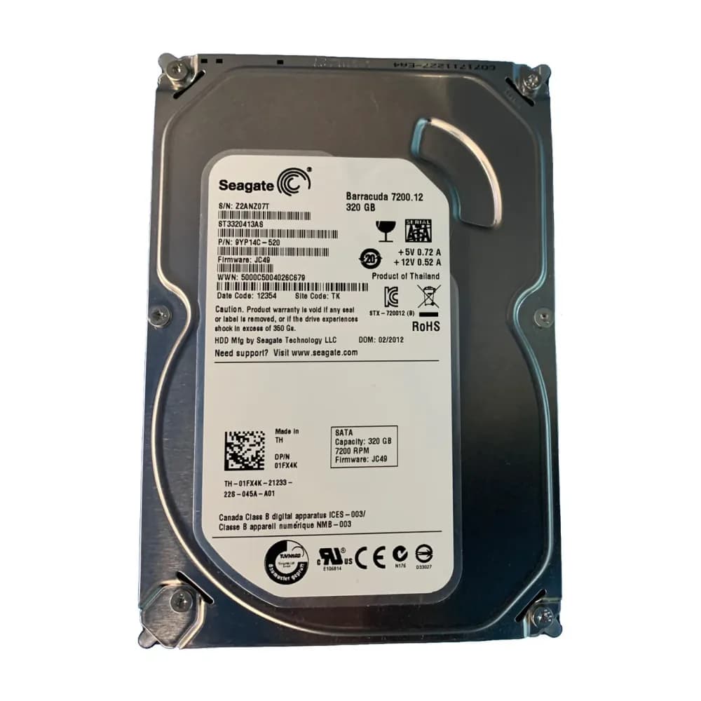 1FX4K - Dell 320GB 7200RPM SATA 6Gb/s 3.5-in Hard Drive