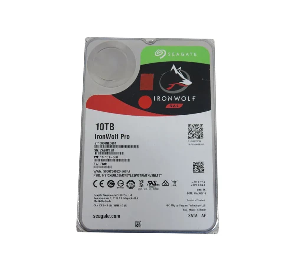 1ZF101-500 - Seagate 10TB 7200RPM SATA 6Gb/s 3.5-in Hard Drive