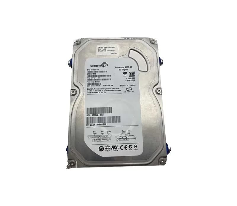 449978-001 - HP 80GB 7200RPM SATA 3Gb/s 3.5-in Hard Drive