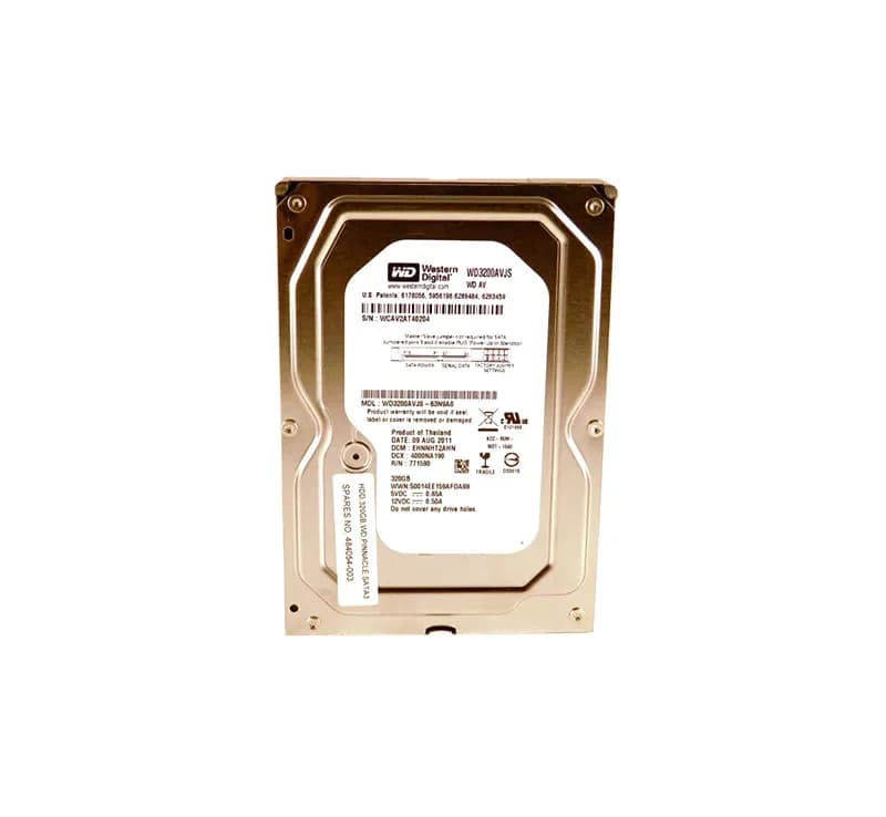 484054-003 - HP 320GB 7200RPM SATA 3Gb/s 3.5-in Hard Drive