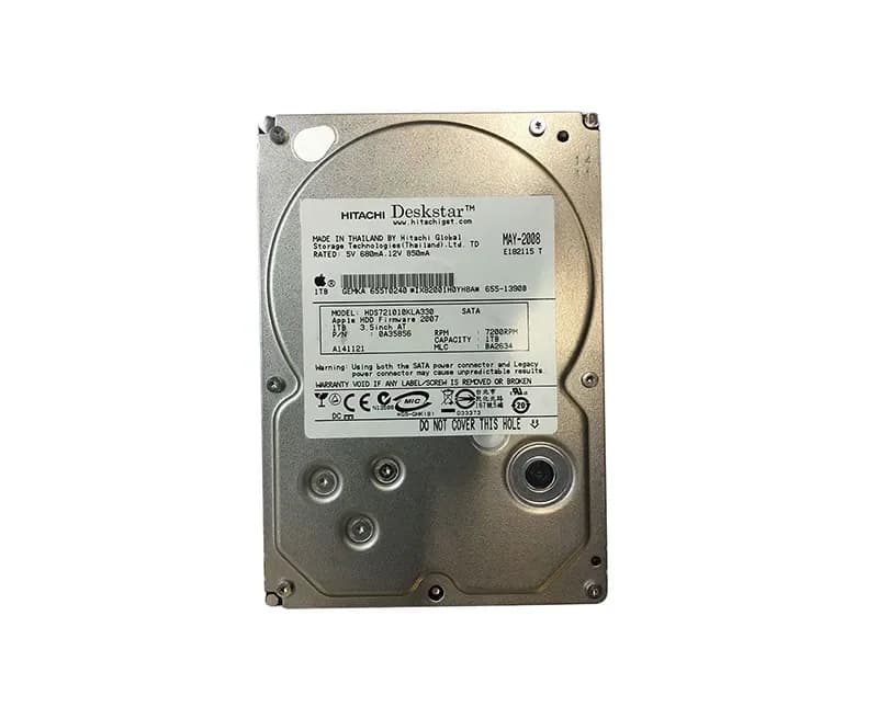 655T0240 - Apple 1TB 7200RPM SATA 3Gb/s 3.5-in Hard Drive
