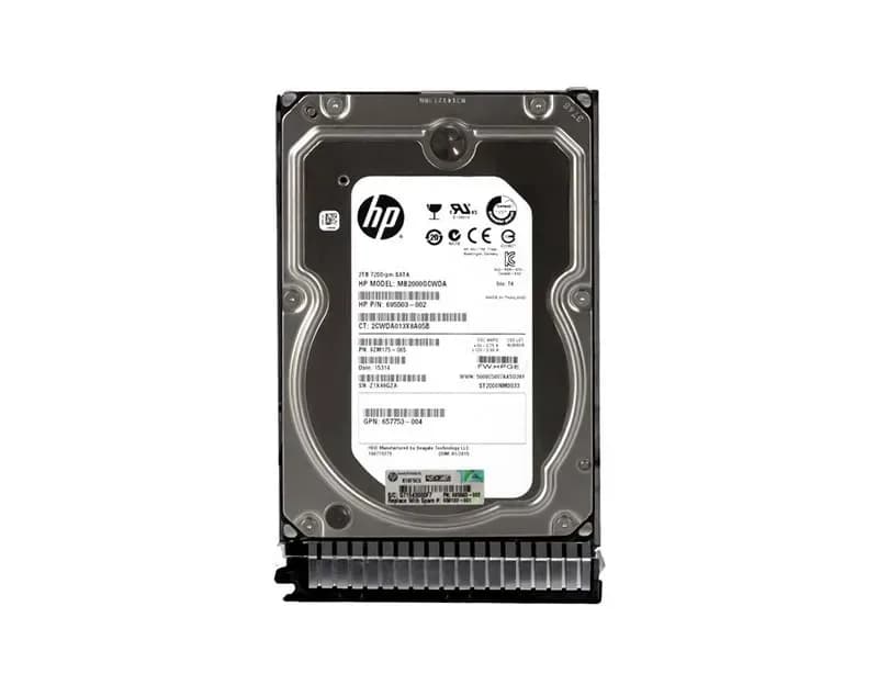 695503-002 - HP 2TB 7200RPM SATA 6Gb/s 3.5-in Hard Drive