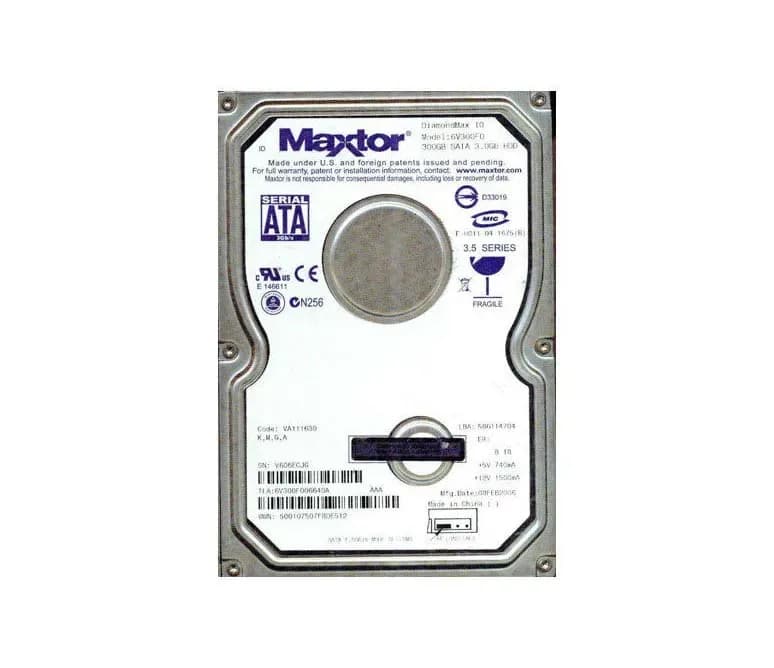 6V300F0 - Maxtor 300GB 7200RPM SATA 3Gb/s 3.5-in Hard Drive