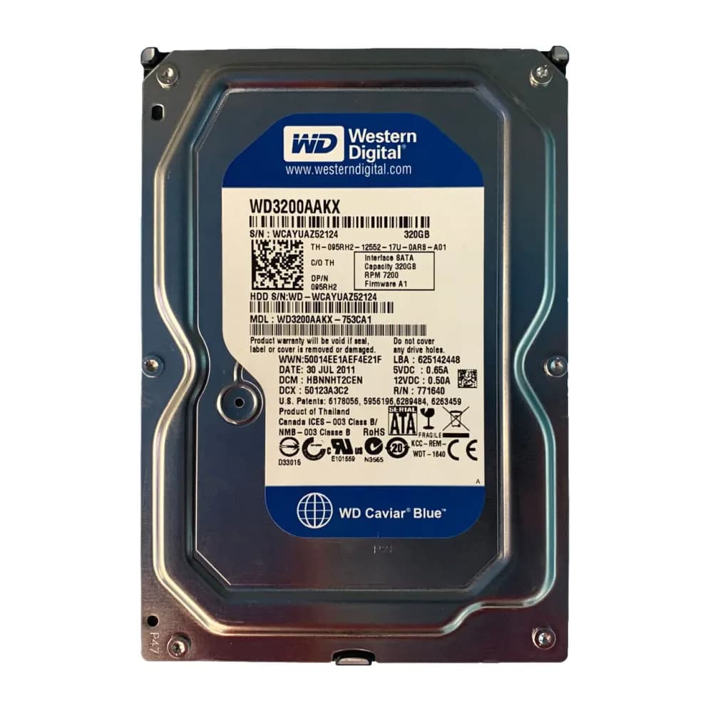 95RH2 - Dell 320GB 7200RPM SATA 3Gb/s 3.5-in Hard Drive