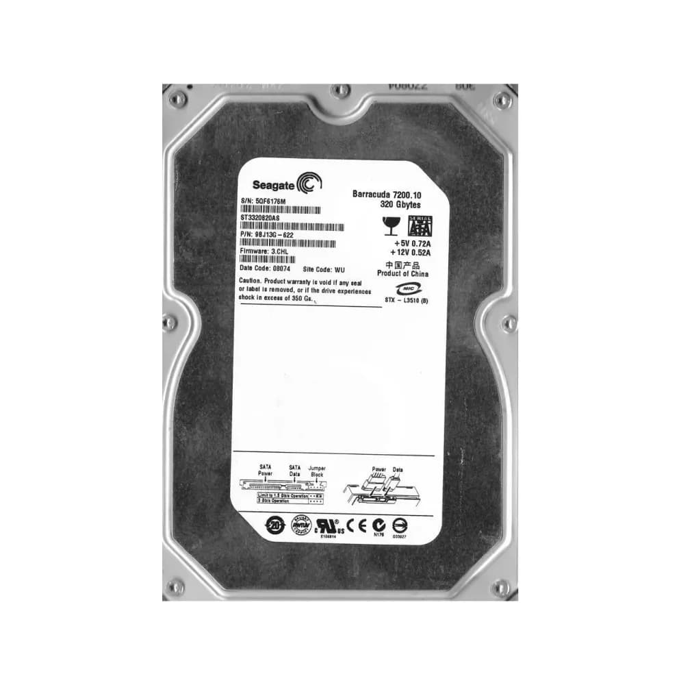 9BJ13G-622 - Seagate 320GB 7200RPM SATA 3Gb/s 3.5-in Hard Drive