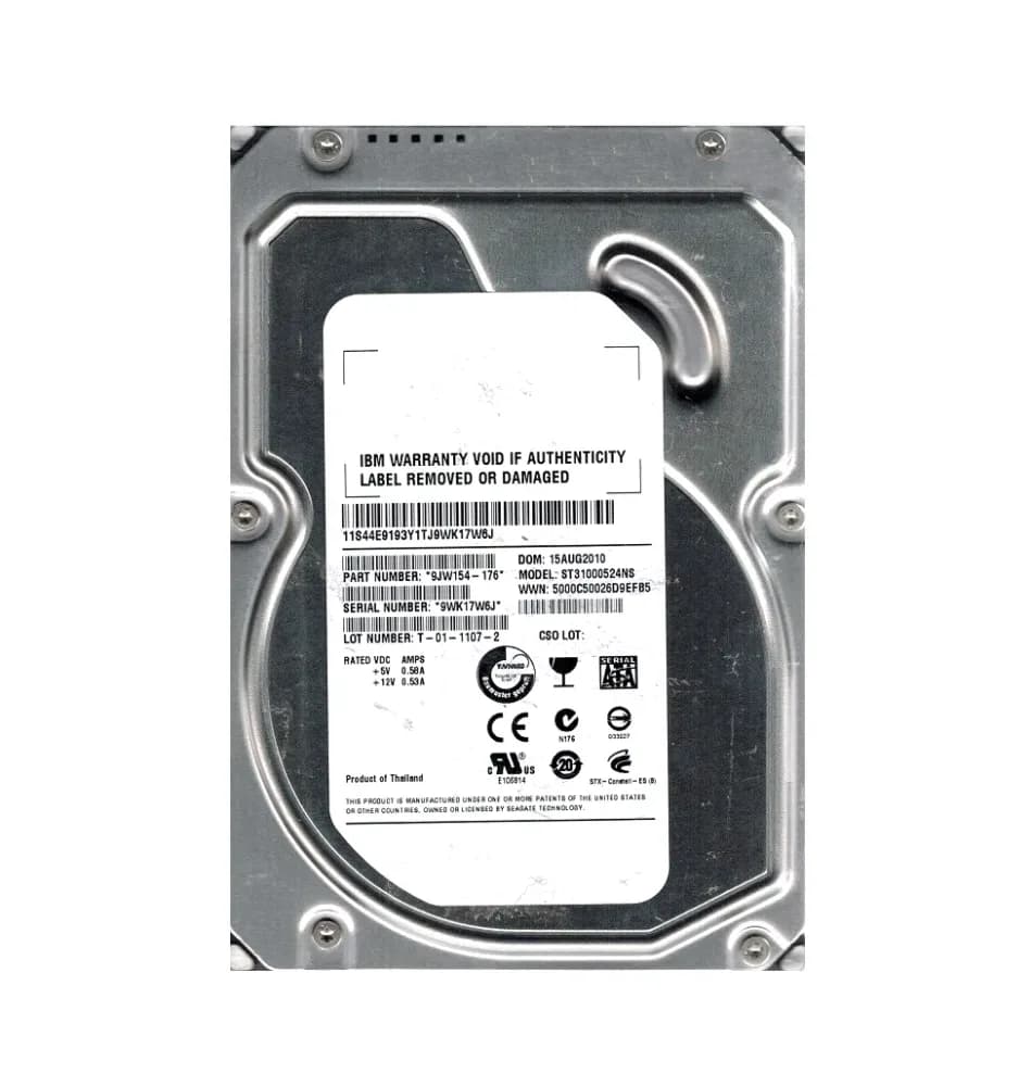 9JW154-176 - Seagate 1TB 7200RPM SATA 3Gb/s 3.5-in Hard Drive