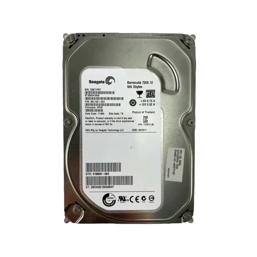 9SL142-024 - Seagate 500GB 7200RPM SATA 3Gb/s 3.5-in Hard Drive