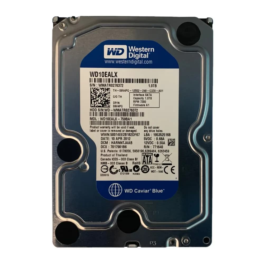 9V4PG - Dell 1TB 7200RPM SATA 6Gb/s 3.5-in Hard Drive