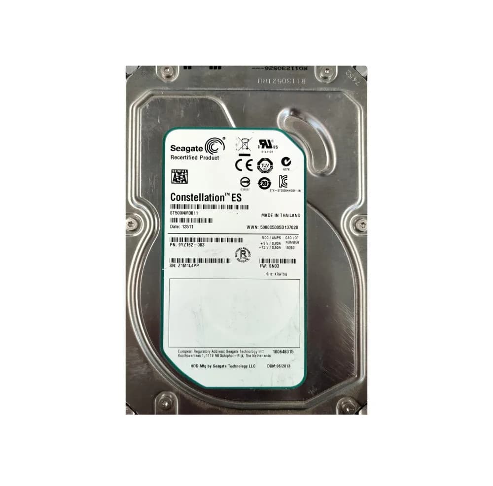 9YZ162-003 - Seagate 500GB 7200RPM SATA 6Gb/s 3.5-in Hard Drive