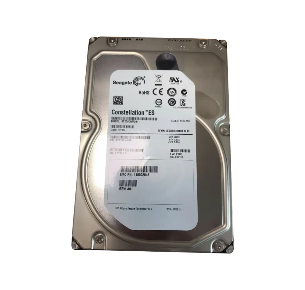 9YZ168-090 - Seagate 2TB 7200RPM SATA 6Gb/s 3.5-in Hard Drive