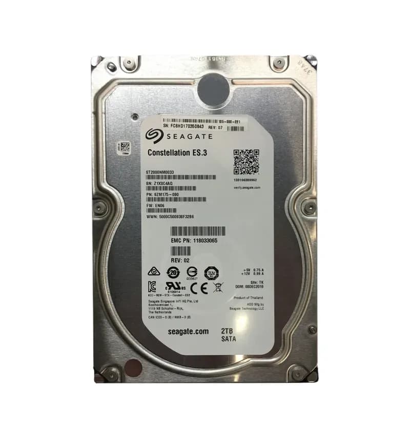 9ZM175-090 - Seagate 2TB 7200RPM SATA 6Gb/s 3.5-in Hard Drive