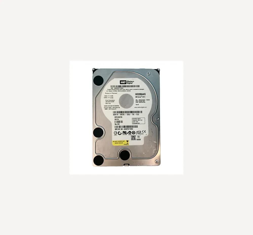 KX795 - Dell 320GB 7200RPM SATA 3Gb/s 3.5-in Hard Drive