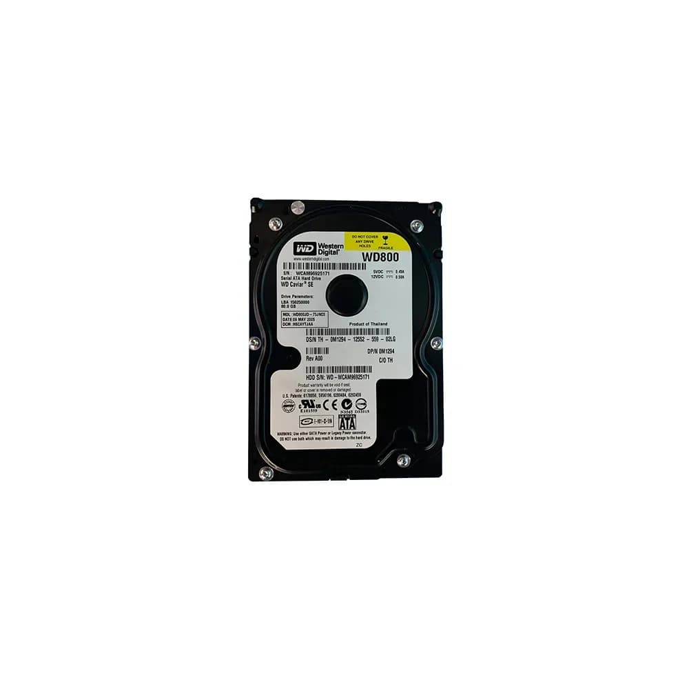 M1294 - Dell 80GB 7200RPM SATA 1.5Gb/s 8MB Cache 3.5-Inch Hard Drive