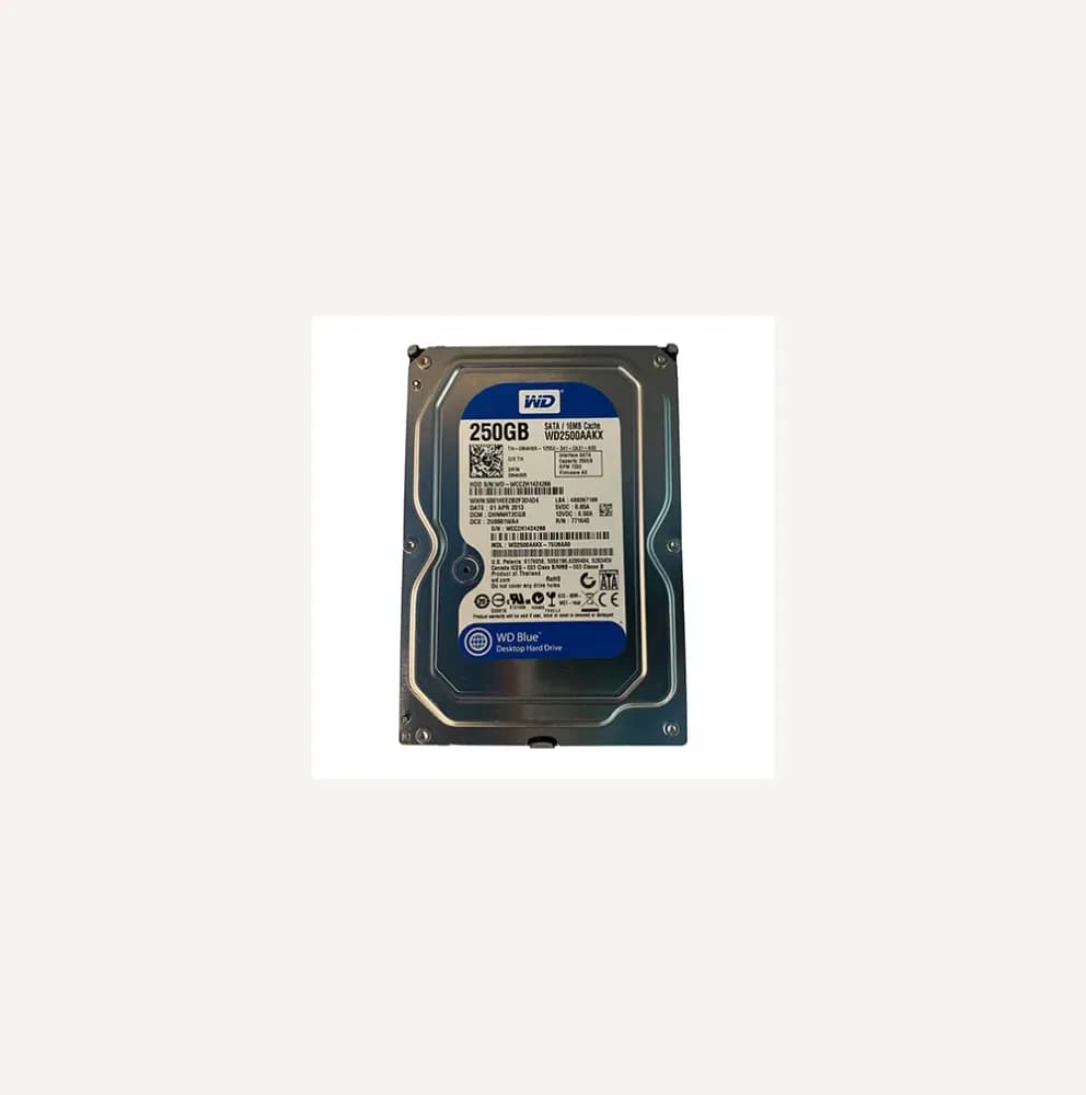 M4HXR - Dell 250GB 7200RPM SATA 6Gb/s 3.5-in Hard Drive