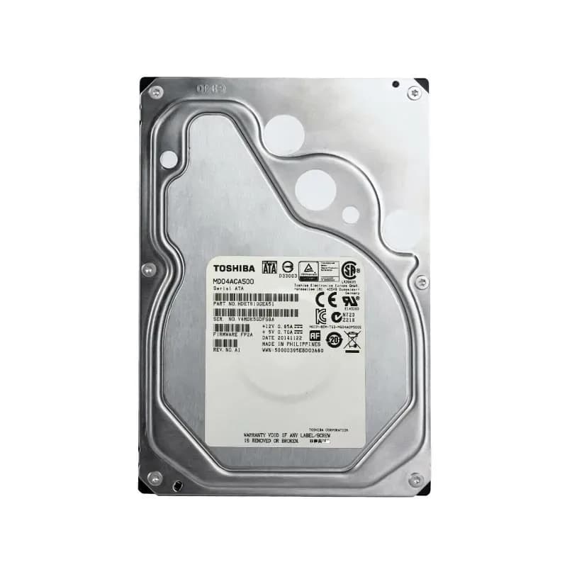 MD04ACA500 - Toshiba 5TB 7200RPM SATA 6Gb/s 3.5-in Hard Drive