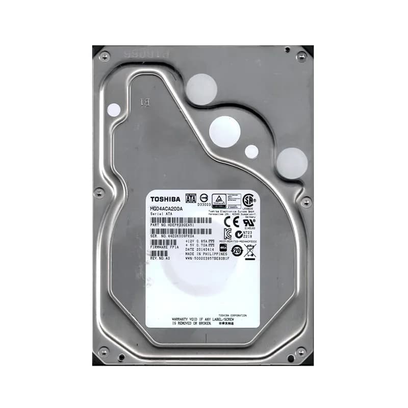 MG04ACA200A - Toshiba 2TB 7200RPM SATA 6Gb/s 3.5-in Hard Drive