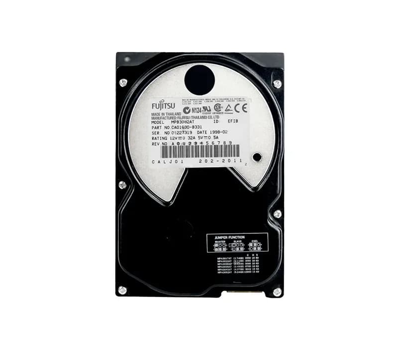 MPB3032AT - Fujitsu 3.2GB 5.4K IDE Ultra ATA/33 (ATA-4) 256KB 3.5" HDD
