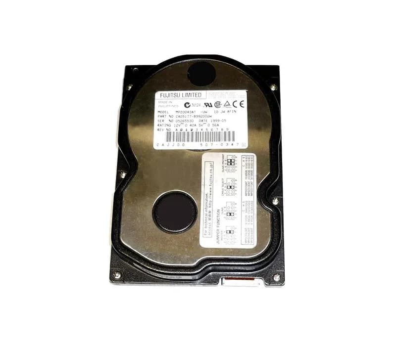 MPD3043AT - Fujitsu 4.3GB 5.4K IDE Ultra ATA/33 (ATA-4) 512KB 3.5" HDD