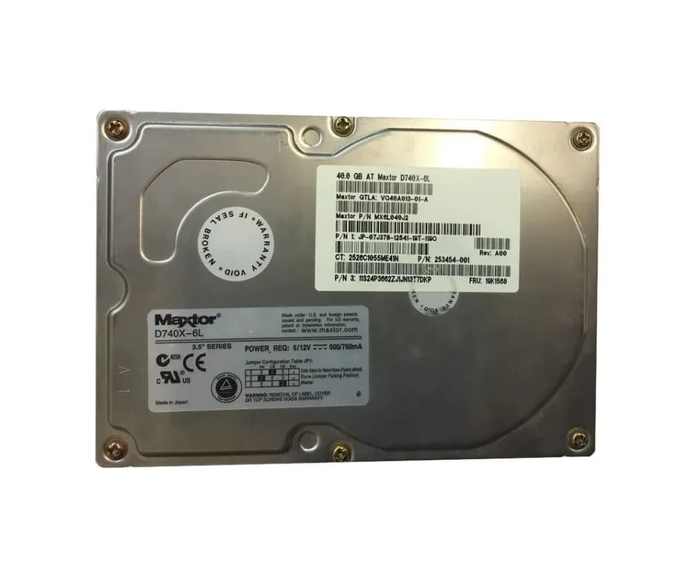MX6L040J2 - Maxtor 40GB 7200RPM ATA-133 133MB/s 3.5-in Hard Drive