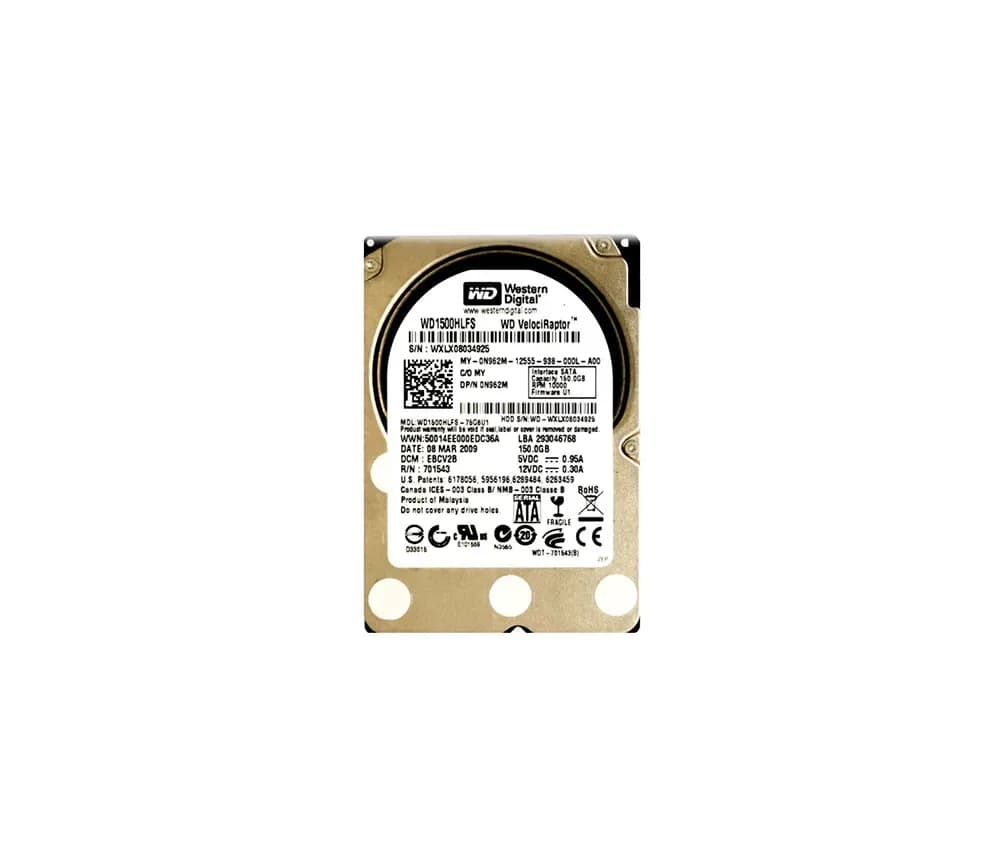 N962M - Dell 150GB 10000RPM SATA 3Gbps 3.5-in Hard Drive