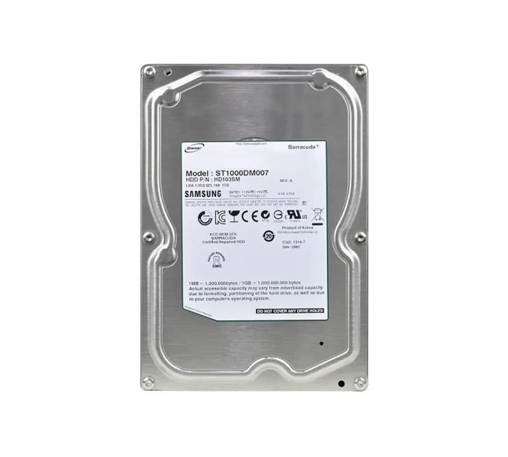 ST1000DM007 - Seagate 1TB 7200RPM SATA 6Gb/s 3.5-in Hard Drive