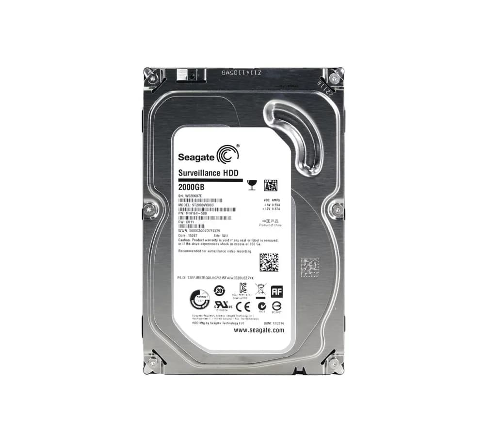 ST2000VX003 - Seagate 2TB 5900RPM SATA 6Gb/s 3.5-in Hard Drive