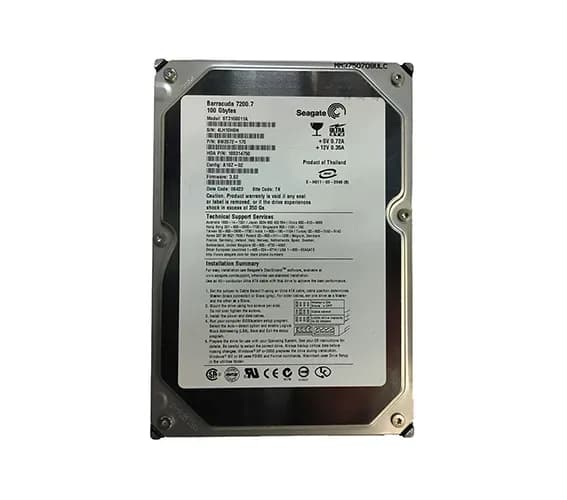 ST3100011A - Seagate 100GB 7200RPM ATA/100 3.5-inch Hard Drive