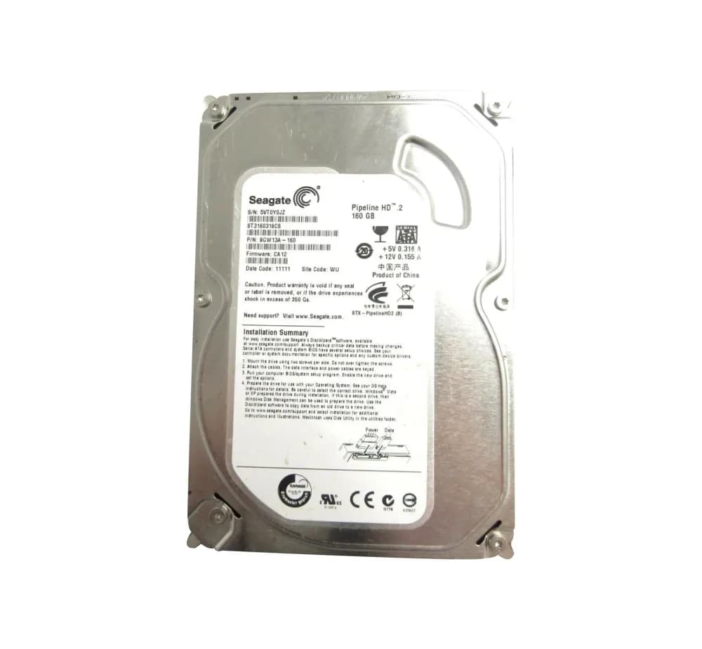 ST3160316CS - Seagate 160GB 5900RPM SATA 3Gb/s 3.5-in Hard Drive