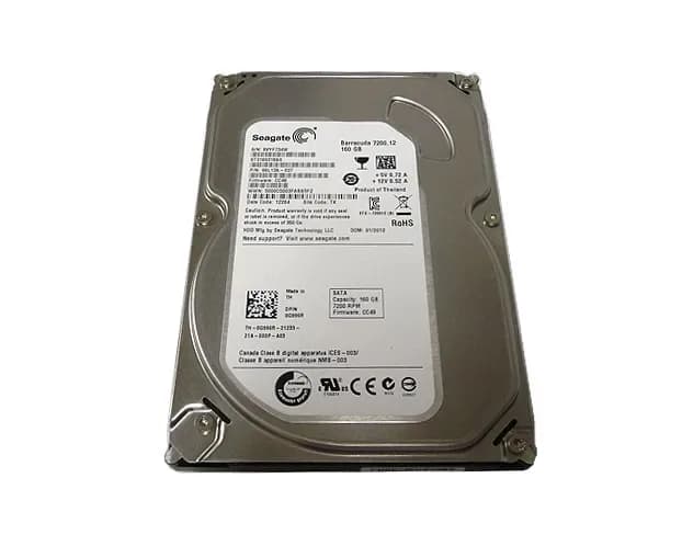 ST3160318AS - Seagate 160GB 7200RPM SATA 3Gb/s 3.5-in Hard Drive