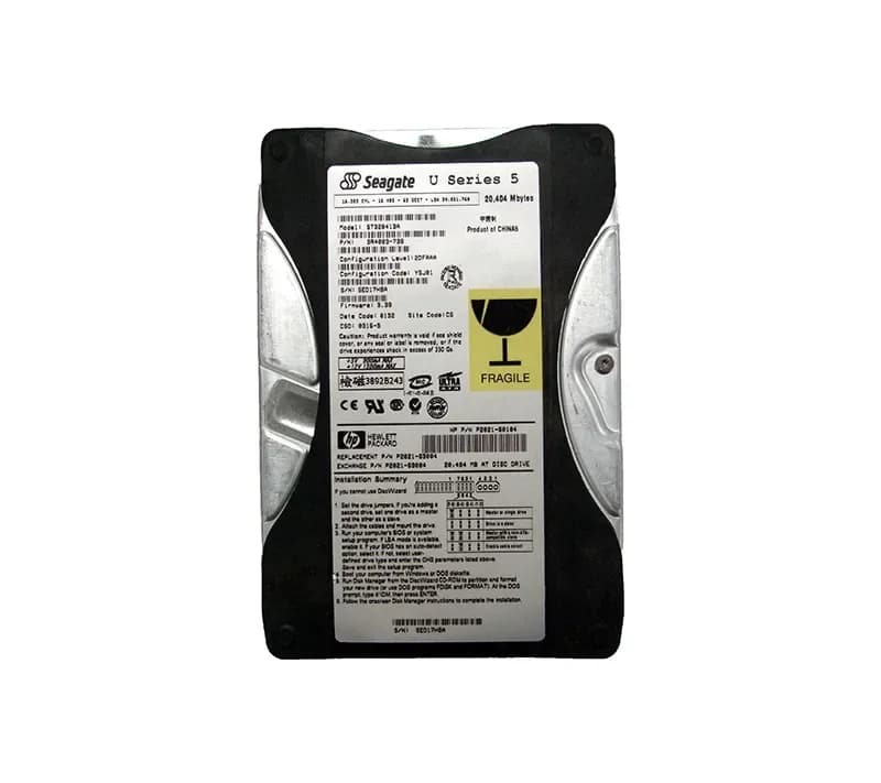 ST320413A - Seagate 20GB 5400RPM ATA/100 3.5-inch Hard Drive