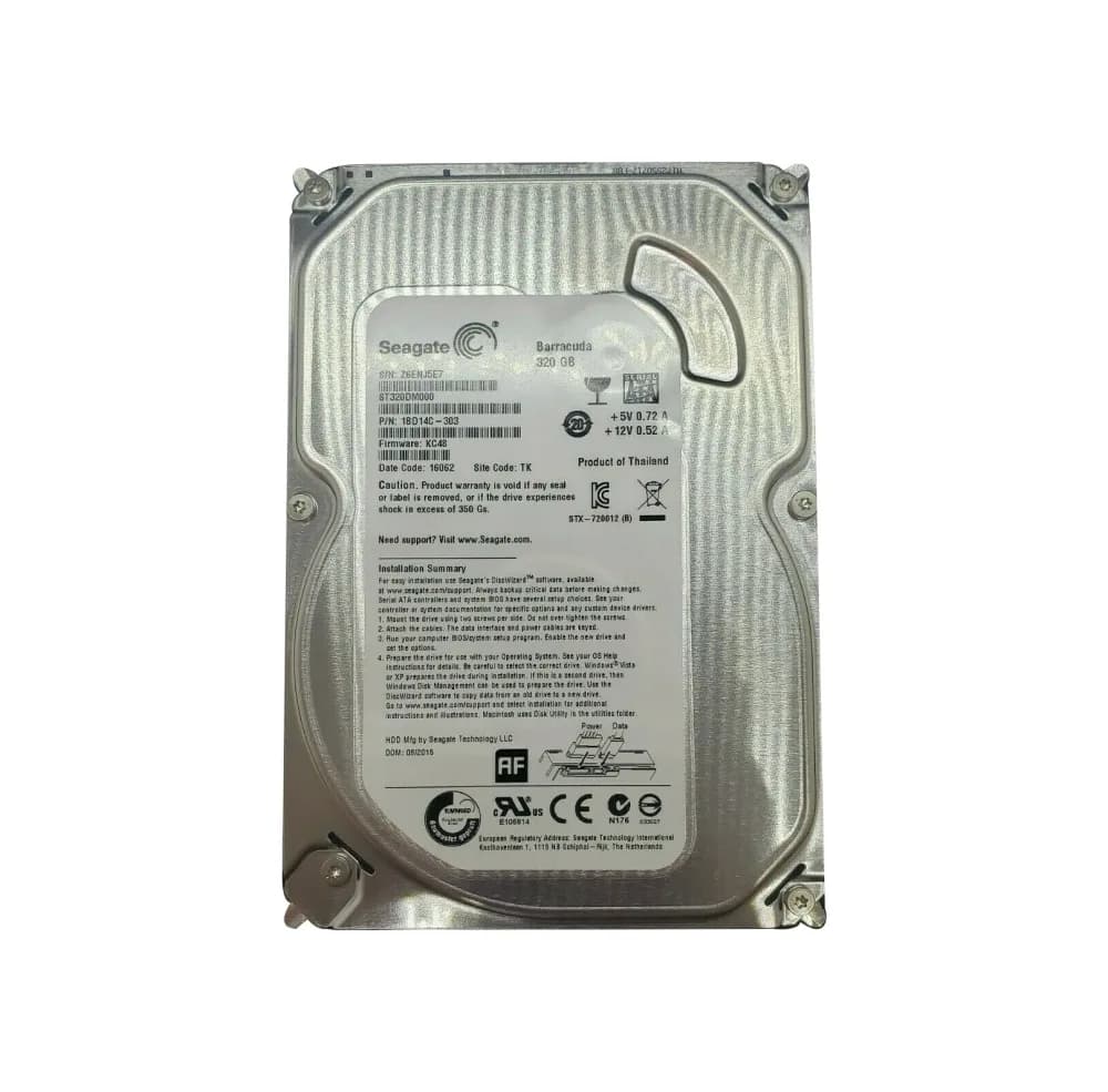 ST320DM000 - Seagate 320GB 7200RPM SATA 6Gb/s 3.5-in Hard Drive