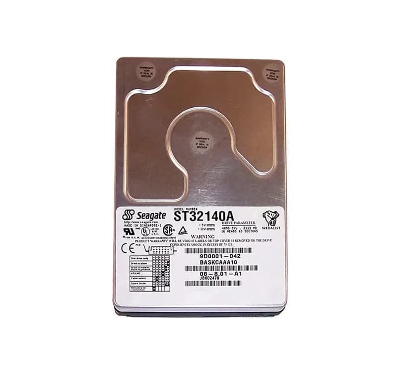 ST32140A - Seagate Medalist 2140 2.1GB 5.4K IDE/ATA 256KB 3.5" HDD